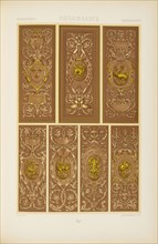 Renaissance L'ornement polychrome, Firmin-Didot, Firm, Lestel, P, Racinet, A., Auguste, 1825-1893, Chromolithograph