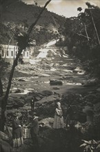 Little Falls, photograph of nineteenth-century Brazil, Ferrez, Marc, 1843-1923, 1885
