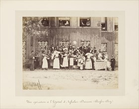 Une opération a l'hôpital d'Aghalar-Daïressi, Beyler-Bey, photographs of the Ottoman Empire