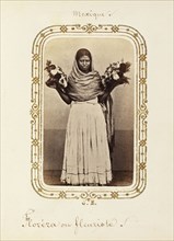 Album of Mexican and French cartes-de-visite, between 1861-1880