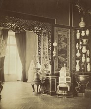 Views of Empress Eugénie's Chinese museum at Fontainebleau, Richebourg, Pierre-Ambrose, ca. 1863