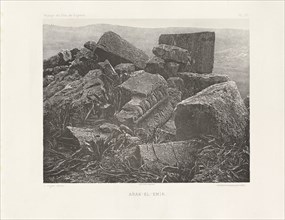 Arak-el-emir, Voyage d'exploration à la mer Morte, à Petra, et sur la rive gauche du Jourdain, Albert, Honoré Paul Joseph d