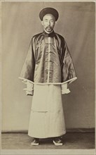 Mandarin; recto, collection of photographs of China and Southeast Asia, Afong, ca. 1860