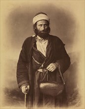 Beggar, orientalist photography, Berggren, Guillaume, ca. 1870