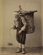 Marchand de dattes, orientalist photography, Sebah and Joaillier, ca. 1870