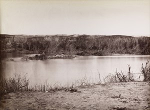 Jordan river, orientalist photography, Bonfils, Félix, 1831-1885, 1880s