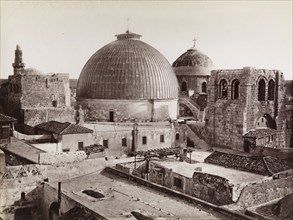 Holy Sepulchre, orientalist photography, Bonfils, Félix, 1831-1885, 1880s