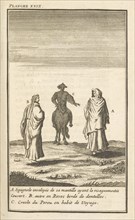 Leurs habits, Relation du voyage de la mer du Sud aux cotes du Chili, du Perou, et du Bresil, fait pendant les années 1712, 1713