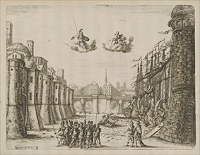 Italian theater prints, Italian theater prints, Cochin, Nicolas, Torelli, Giacomo, 1608-1678, ca. 1645