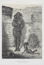 Femme du Sennar, Voyages au Soudan oriental et dans l'Afrique septentrionale, exécutés de 1847 à 1854, Trémaux, P., Pierre