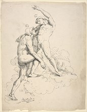 The Dioscuri Castor and Pollux, Reuter, Friedrich Wilhelm, German, 1768-1834, Lithography, 1803