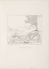 L'amour s'empare de Sapho, Sappho, Bion, Moschus, Chatillon, Henri Guillaume, ca. 1780-1856, Girodet-Trioson, Anne-Louis, 1767