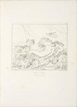 Mort d'Adonis, quatrieme composition, Sappho, Bion, Moschus, Chatillon, Henri Guillaume, ca. 1780-1856, Girodet-Trioson