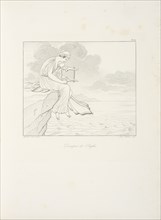 Désespoir de Sapho, Sappho, Bion, Moschus, Chatillon, Henri Guillaume, ca. 1780-1856, Girodet-Trioson, Anne-Louis, 1767-1824