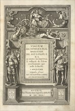 Title page, Viagem da Catholica Real Magestade del Rey D. Filipe II N.S. ao Reyno de Portvgal e rellaçao do solene recebimento