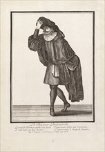 Le Docteur Baloüarde, Italian theater prints, Print