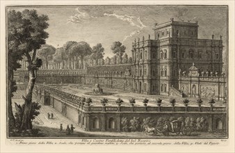 Villa, e Casino Panfili, detta del bel Respiro, Delle magnificenze di Roma antica e moderna, Vasi, Giuseppe, 1710-1782