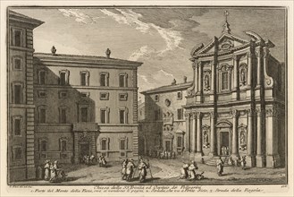 Chiesa della SS. Trinita ed Ospizio de Pellegrini, Delle magnificenze di Roma antica e moderna, Vasi, Giuseppe, 1710-1782