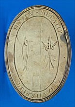 Cornelis Kluit, Silver distinguishing sign harbor master Delfshaven, insignia insignia silver, weapon of Delfshaven