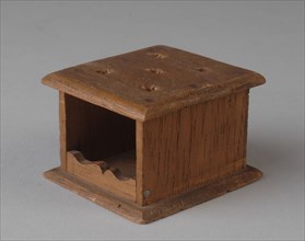 Te Poel, Miniature foot stool, stew miniature heating toy relaxant model wood, carpentry elongated rectangular stove