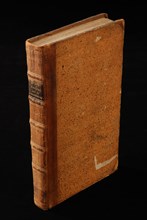 Life sketches, praise and reason. 1833 - 1837, old printing book information form paper cardboard leather, printed Sketch