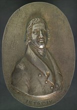 Johannes Cornelis Schouten, Unilaterally driven oval plaque medal by Johannes Hendricus van der Palm, plaque medal penning