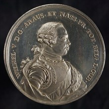 Theodoor Victor van Berckel (Den Bosch 1739 - Den Bosch 1808), Medal at the inauguration of William V as Stadholder, penning