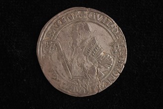 Half thaler, Batenburg, z.j., half daalder coin money exchange silver, Batenburg z.j, GVIL. DE - BRONC. LI - BARO. DE - BATENB W