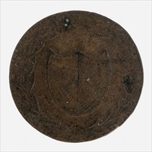 Bleystein's penny, or 'Lanschotje', money payment medal penny exchange copper bronze, text, I .1819. Bleyenstein Utrecht