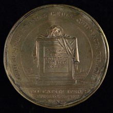 Jan Smeltzing I, Medal on the plunder of the house of Baljuw Jacob van Zuylen van Nijevelt at the Leuvehaven in Rotterdam