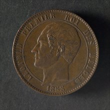 Leopold Wiener, Medal on the marriage of the later Leopold II of Belgium with Maria Henriëtte, daughter of archduke Josef