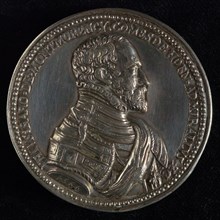 Medal on the wedding of Philips van Montmorency, Count of Hoorne and Walburgis of Neuenahr, Countess of Hoorne, wedding medal