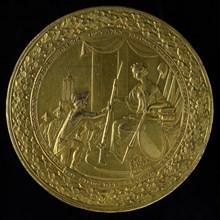 Medal on the reinforcement of the bourgeoisie, abolition of stadholder's recommandations and the release of city councils
