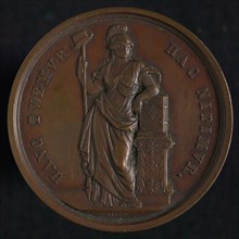 Laurent Joseph Hart, Protestant covenant medal against the institution of the episcopal hierarchy, medallions bronze