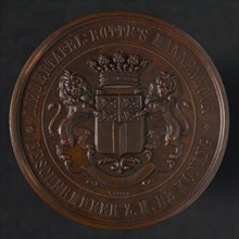 A. Fisch, Medal at the international singing competition Rotte's Male Choir in Rotterdam, medallions bronze bronze 4,7, Crowned