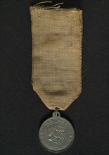 Willem Pauwels en Zoon, Contribution to the Oranjefeest in The Hague, wear medal penning identification carrier tin textile