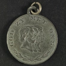 Willem Pauwels en Zoon, Contribution to the Orange Festival in The Hague, wear medal penning identification carrier tin