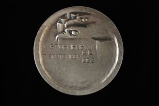 Koninklijke Begeer B.V. Ateliers voor edelsmeed- en penningkunst Voorschoten, Medal of De Erven De Weduwe Van Nelle N.V