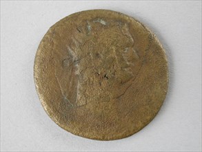 Dupondius, from 85 AD; Emperor Domitian, 81-96, dupondius coin money swap soil find bronze, minted Roman coin dupondius struck