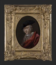 Jan Stolker, Portrait of Adriaan or Adriaen Stolker (1698-1760), portrait painting visual material wood oil, Oval portrait