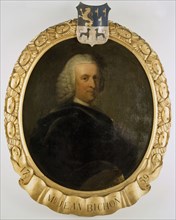 Dionys van Nijmegen, Portrait of Jean Bichon (1716-1801), administrator of the VOC between 1759 and 1795, portrait painting