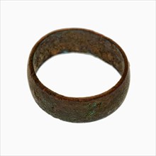 Wide ring of red copper, ring jewelry clothing accessory clothing soil find copper metal d 0.6, cast Copper ring Red copper
