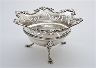 Silversmith: Douwe Eysma, Silver pipe bowl, smoking chamber stove smokeware silver, smoke lighting
