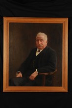 Ferdinand Oldewelt, Portrait of Jacobus van Stolk Az (1845-1920), portrait painting footage linen oil painting, Standing