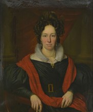 Petrus van Schendel, Portrait of Anna Antoinette Brugger Maes (1803-1892), portrait painting footage oil color linen, Portrait