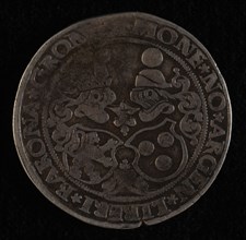 Half daalder, Gronsveld, z.j., half daalder coin money swap silver, BARO. IN GRONSFELDT, Jan Count of Bronckhorst baron van