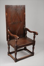 Oak table chair: folding backrest creates table, table chair table chair seating furniture furniture interior design oak wood