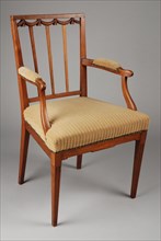 Eggshade Louis Seize armchair, armchair seat furniture furniture interior design wood elm wood velvet brass, Three spine