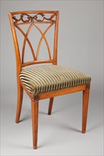 Egg-wood Louis Seize chair, armchair chair furniture furniture interior design wood elmwood velvet, d. 55.86909090 Louis Seize