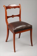 Mahogany Biedermeier chair, chair furniture furniture interior design wood mahogany elm wood textile tarpaulin, veneered